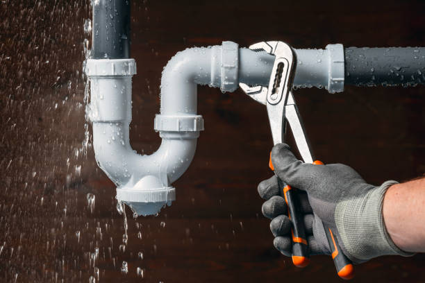 Professional Leak Detection technician working in Acra, NY